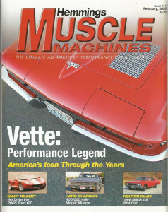 HEMMINGS MUSCLE MACHINES 2005 FEB - VETTES, FORD GT